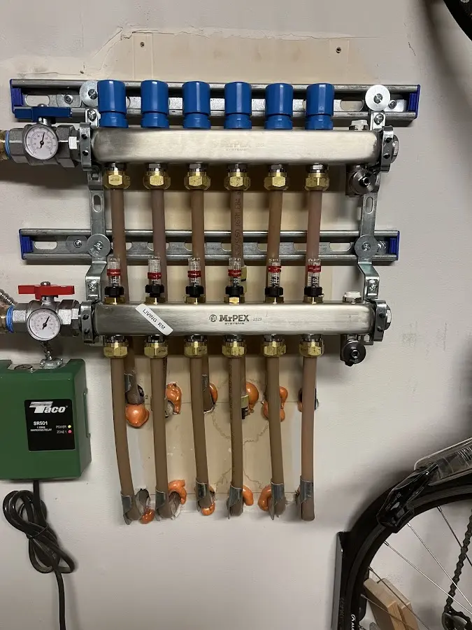 Plumber performing Leak Detection at a residential property in Dixon